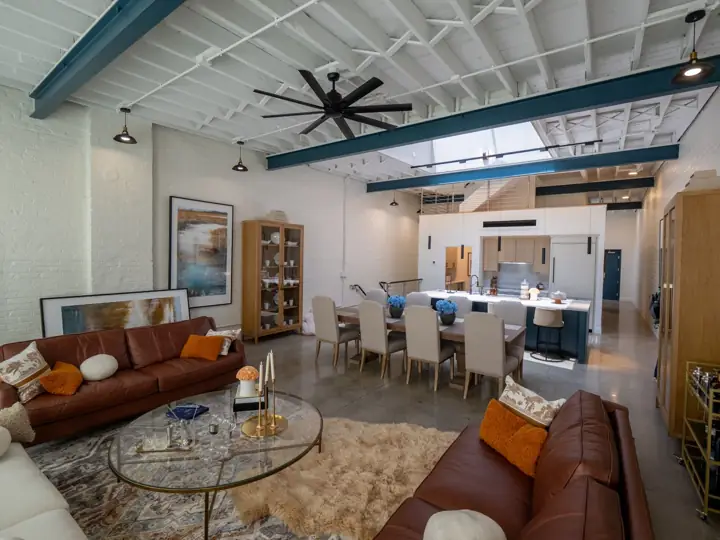 Living and dining room